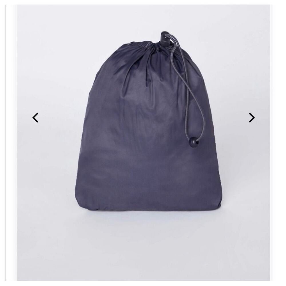 Fabletics Kali Run Jacket Gray Packable Hooded Wi… - image 6